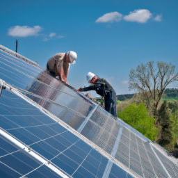 Intégration esthétique des panneaux photovoltaïques dans les bâtiments commerciaux Fontaine